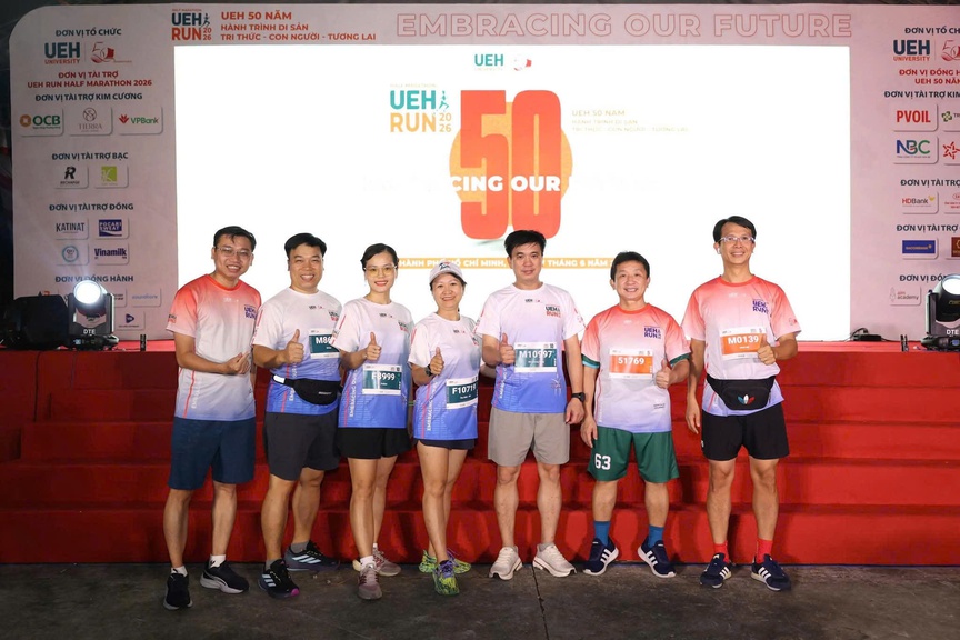TP.HCM: UEH Run Half Marathon 2026 lan tỏa giá trị giáo dục, hướng tới phát triển bền vững- Ảnh 2. TP.HCM: UEH Run Half Marathon 2026 lan tỏa giá trị giáo dục, hướng tới phát triển bền vững- Ảnh 2.