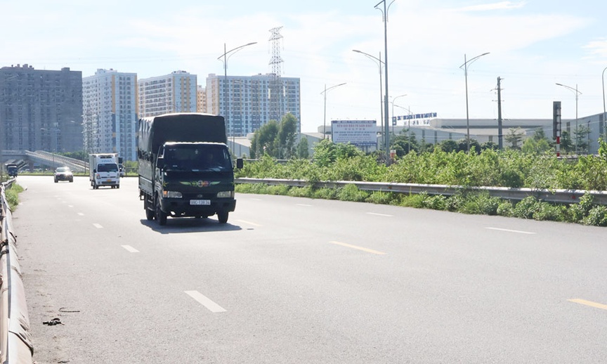 Một đoạn tuyến cao tốc Hà Nội - Lạng Sơn qua tỉnh Bắc Ninh. Nguồn ảnh: Báo Bắc Ninh