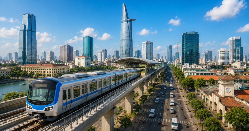Chỉ 6 tháng nữa, đô thị giàu có của Việt Nam sẽ khởi công tuyến metro hơn 86.000 tỷ- Ảnh 2. Chỉ 6 tháng nữa, đô thị giàu có của Việt Nam sẽ khởi công tuyến metro hơn 86.000 tỷ- Ảnh 2.