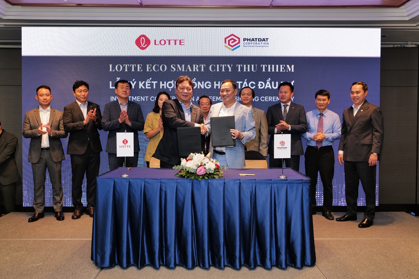 Nhà thầu Lotte được cấp phép thi công dự án hơn 60.000 tỷ đồng tại 'đất vàng' Thủ Thiêm - Ảnh 2.
