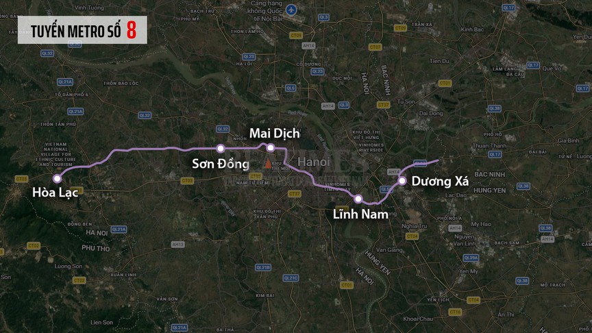 Loạt dự án hưởng lợi từ tuyến metro dài nhất Hà Nội - Ảnh 1.