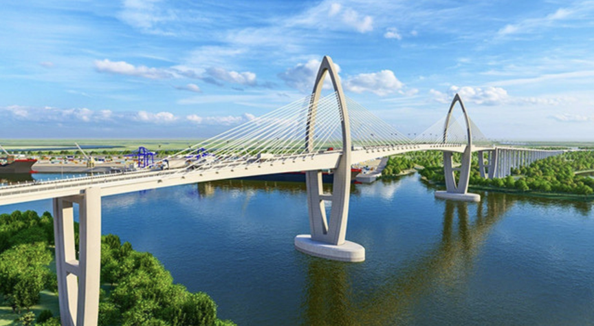 Chỉ vài ngày nữa, cây cầu dây văng có tĩnh không cao nhất Việt Nam chính thức đạt cột mốc quan trọng mới - Ảnh 2.