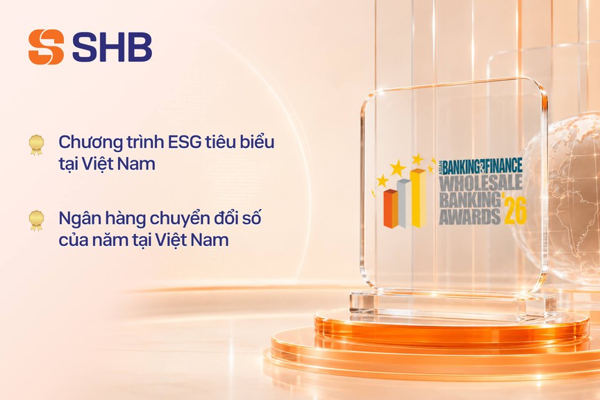 The Asian Banking and Finance vinh danh SHB là Ngân hàng chuyển đổi số của năm và Chương trình ESG tiêu biểu - Ảnh 1.