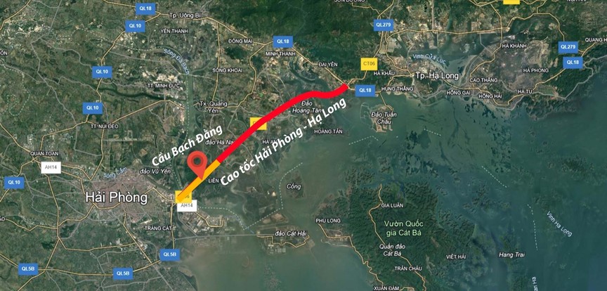 Tuyến cao tốc đắt đỏ nhất Việt Nam: Chỉ dài hơn 24km nhưng tiêu tốn gần 14.000 tỷ, sở hữu siêu cầu dây văng lọt TOP nhiều nhịp nhất thế giới - Ảnh 1.