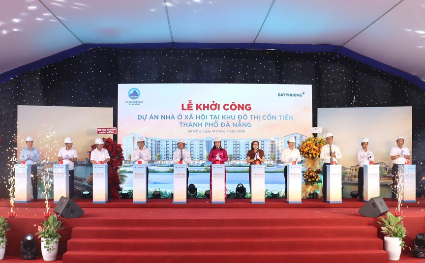 Tập đoàn Đạt Phương khởi công dự án nhà ở xã hội 7 tầng tại TP đáng sống nhất Việt Nam - Ảnh 1.