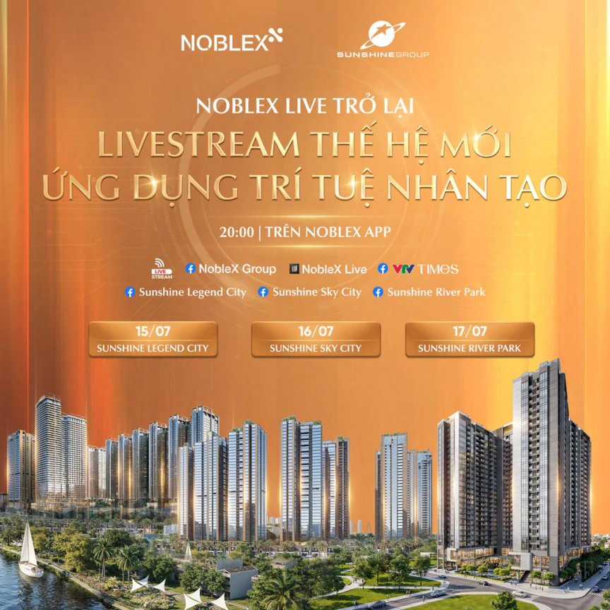 Tiên phong ứng dụng AI vào livestream BĐS: Sunshine Group thổi bùng sức nóng với chuỗi phiên live thế hệ mới - Ảnh 1.