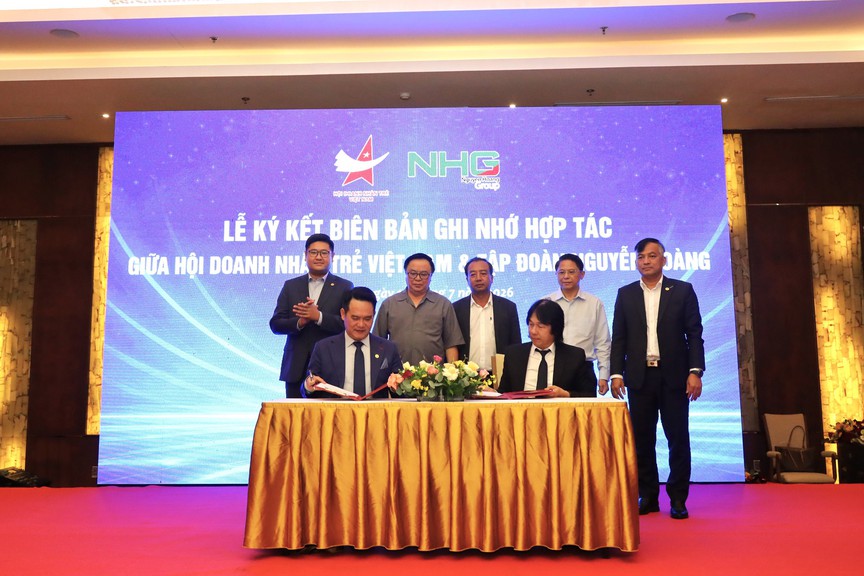 Tập đoàn Nguyễn Hoàng và Hội Doanh nhân trẻ Việt Nam hợp tác phát triển nguồn nhân lực - Ảnh 1.
