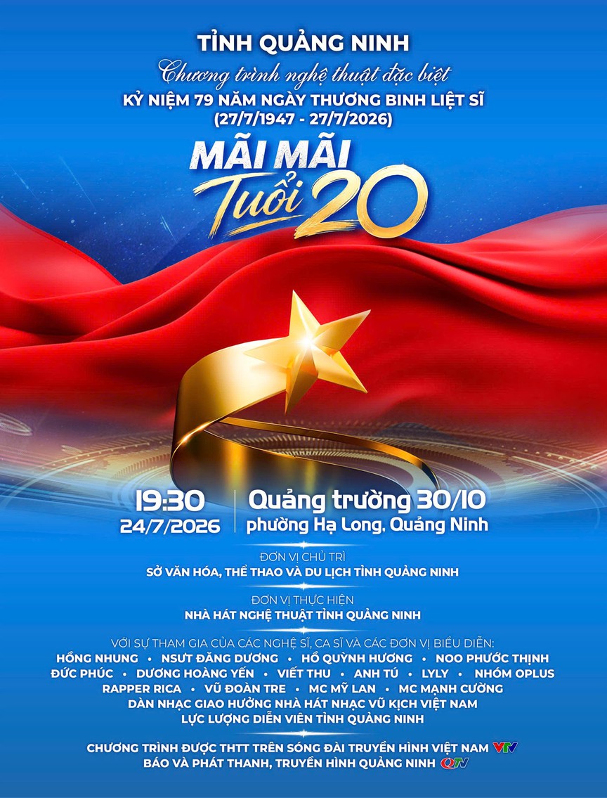 Quảng Ninh tổ chức chương trình nghệ thuật quy mô 40.000 khán giả - Ảnh 1.