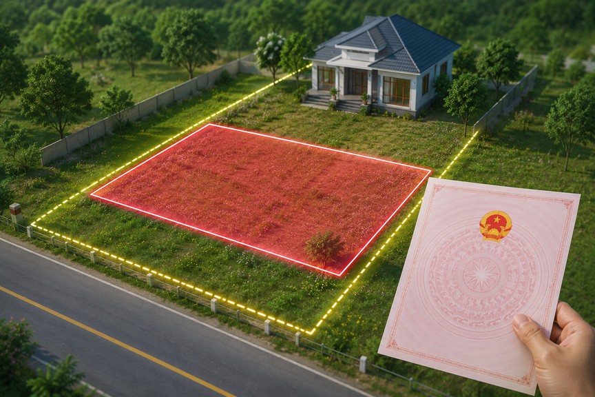 Từ nay, đất thực tế rộng hơn sổ đỏ có được cấp Giấy chứng nhận cho phần diện tích tăng thêm hay không?- Ảnh 1.