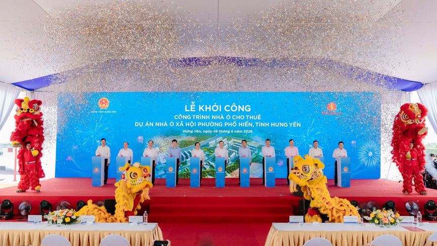 Vingroup khởi công công trình nhà ở cho thuê dự án nhà ở xã hội phường - Ảnh 1.