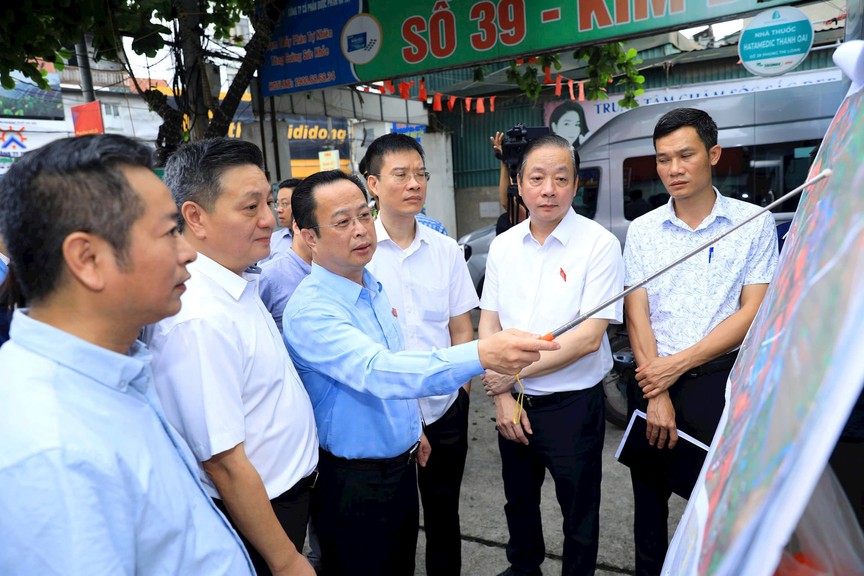 Đề xuất cơ chế bồi thường, giải phóng mặt bằng ổn định, tránh chênh lệch giữa các dự án trọng điểm tại Hà Nội - Ảnh 1.