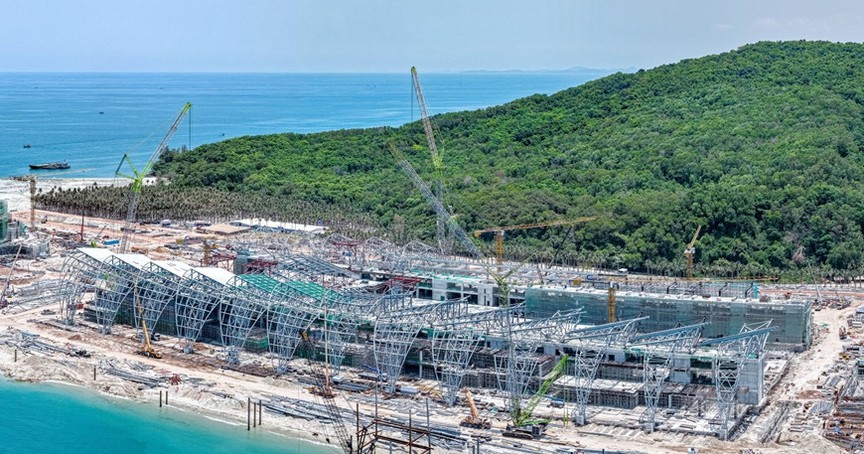 Ống thép Hòa Phát đồng hành cùng các công trình trọng điểm phục vụ APEC 2027 - Ảnh 1.