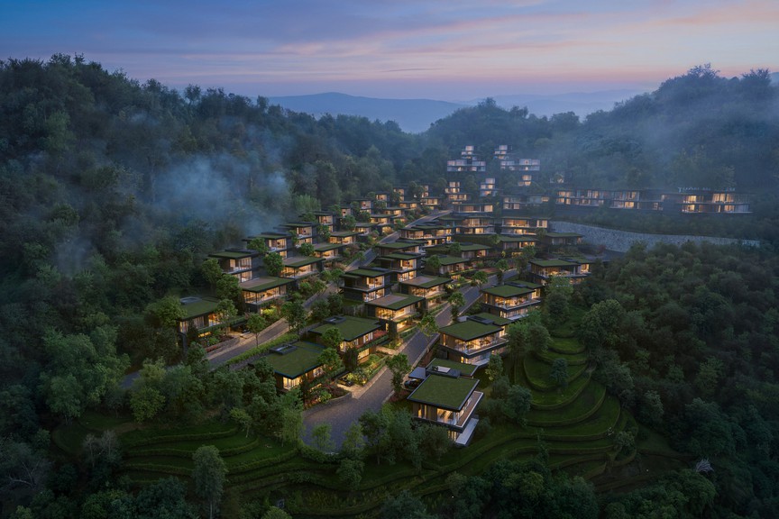 Alphora Muong Hoa - Quần thể nghỉ dưỡng quốc tế giữa thung lũng Mường Hoa đã “lộ diện” - Ảnh 3.