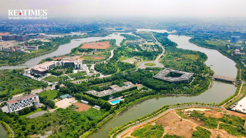 Toàn cảnh "thung lũng" công nghệ Hòa Lạc, nơi có 2 tuyến metro kết nối trung tâm Hà Nội - Ảnh 1.