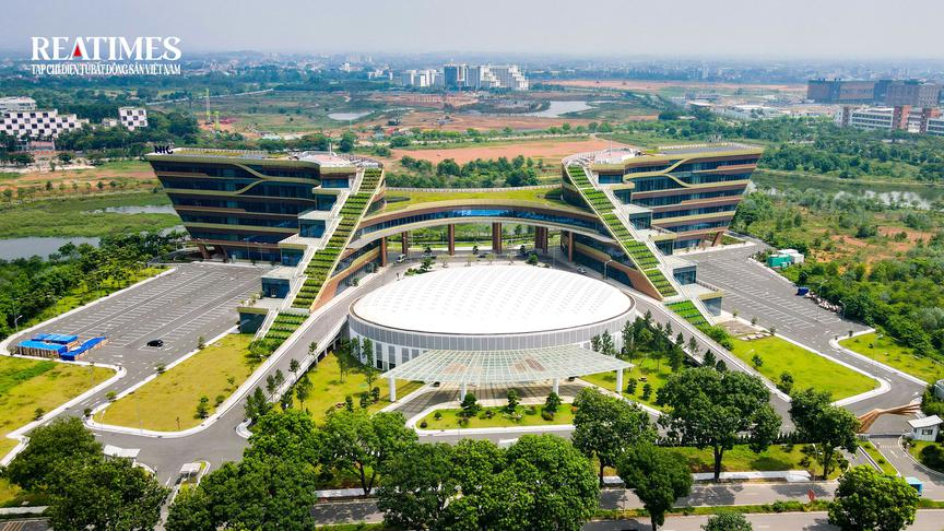 Toàn cảnh "thung lũng" công nghệ Hòa Lạc, nơi có 2 tuyến metro kết nối trung tâm Hà Nội - Ảnh 4.