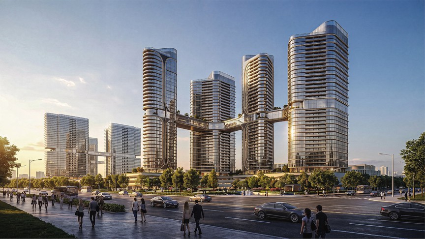 KĐT đa mục tiêu Bắc Thăng Long Urban City dự kiến mức giá căn hộ chất lượng cao từ 4x triệu đồng/m² - Ảnh 1.