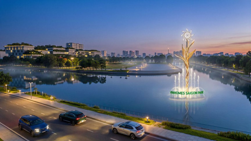 Mô hình “thành phố 15 phút” trả lại thời gian vào quỹ sống cho cư dân Vinhomes Sài Gòn Park - Ảnh 1.