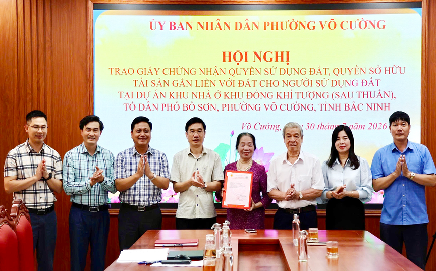 Bắc Ninh: Người dân khu nhà ở Đồng Khí Tượng được nhận đất sau 24 năm vướng mắc - Ảnh 1.