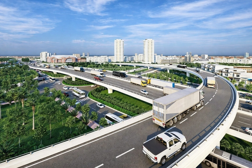 Thành phố giàu nhất Việt Nam sắp vận hành nút giao thông 4 tầng nghìn tỷ đầu tiên, giải cứu kẹt xe phía Đông - Ảnh 2.