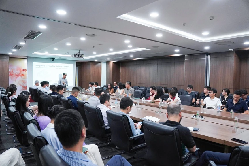 Tập đoàn đào tạo chuyên đề "Thiết kế trong bối cảnh mới - Từ "xây dựng dự án" đến "kiến tạo tài sản" - Ảnh 1.