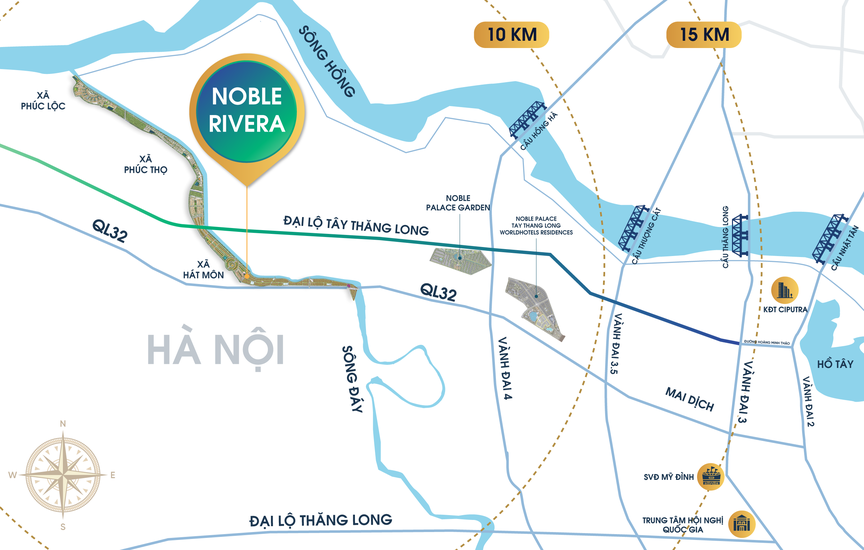 Sunshine Group khởi công Noble Rivera, bổ sung nguồn cung đô thị sinh thái quy mô lớn trên trục Tây Thăng Long - Ảnh 3.
