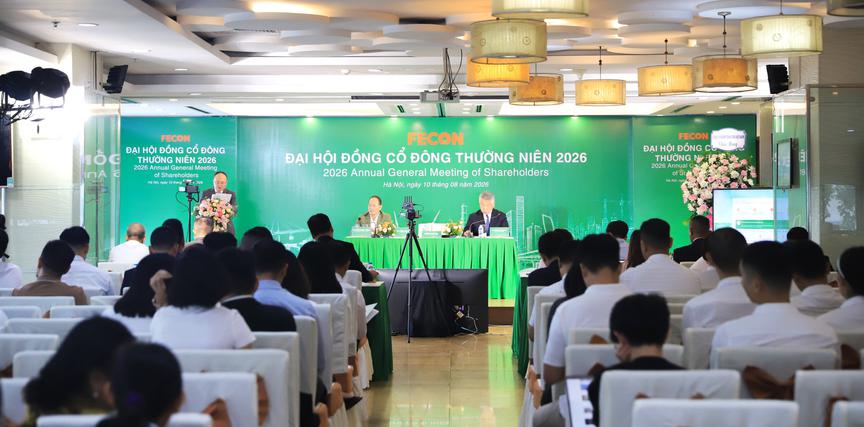 ĐHCĐ FECON 2026: Mục tiêu lợi nhuận tăng 160%, củng cố nền tảng cho chu kỳ hạ tầng mới - Ảnh 1.