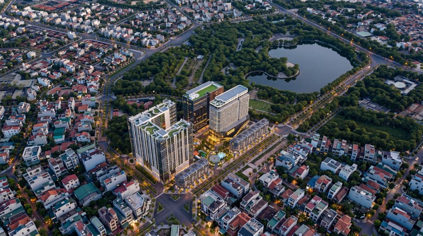 D'. Diamant Bleu kiến tạo hệ sinh thái đô thị tích hợp, mở ra mô hình phát triển mới cho Long Biên - Ảnh 1.