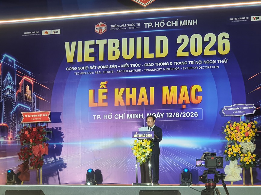 Vietbuild TP.HCM 2026: Đột phá công nghệ, tạo cú huých cho thị trường bất động sản - Ảnh 1.
