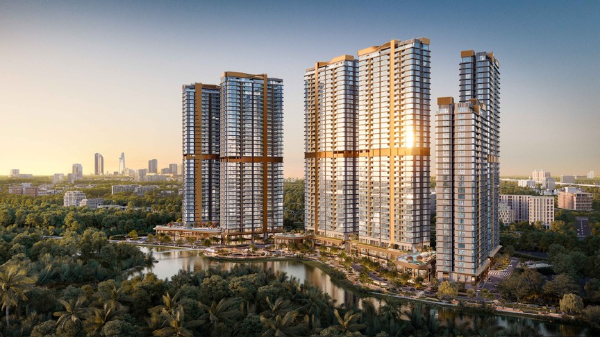 Gamuda Land cất nóc hai tòa tháp cuối cùng tại dự án hạng sang Eaton Park - Ảnh 2.