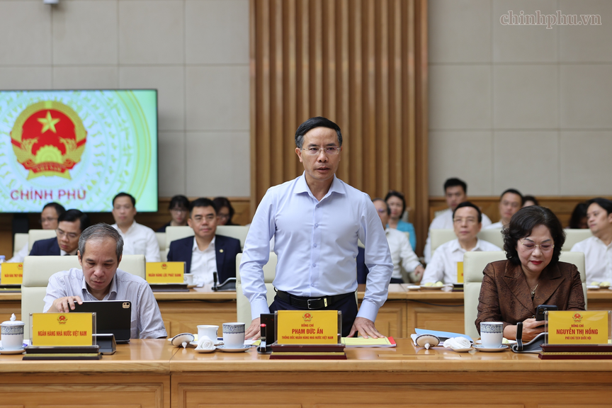 Thủ tướng đề nghị giảm lãi suất cho vay, đưa tín dụng vào đúng lĩnh vực để hỗ trợ tăng trưởng - Ảnh 2.