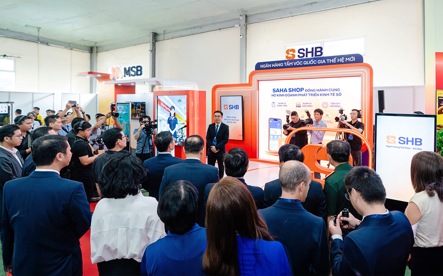 SHB SAHA Shop gây ấn tượng tại sự kiện Chuyển đổi số ngành Ngân hàng 2026 - Ảnh 2.