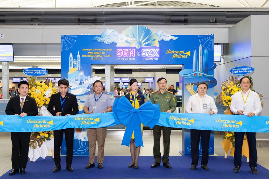 Vietravel Airlines khai trương đường bay thẳng TP.HCM - Thâm Quyến, mở rộng kết nối Việt Nam - Trung Quốc - Ảnh 1.