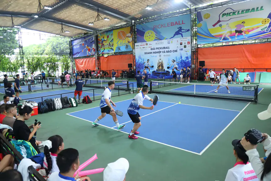 Khai mạc Giải Pickleball Báo chí và Doanh nghiệp tranh cúp Reatimes 2026 - Ảnh 18.