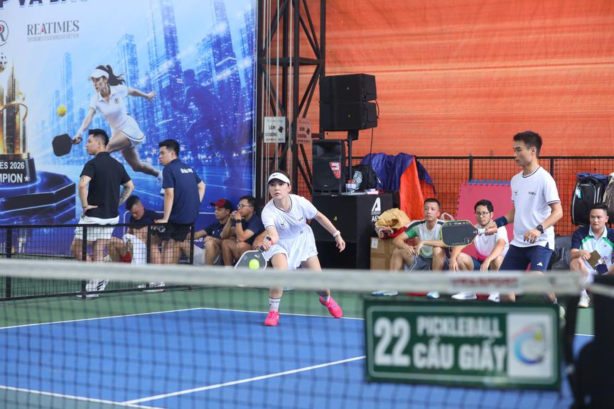 Khai mạc Giải Pickleball Báo chí và Doanh nghiệp tranh cúp Reatimes 2026 - Ảnh 21.