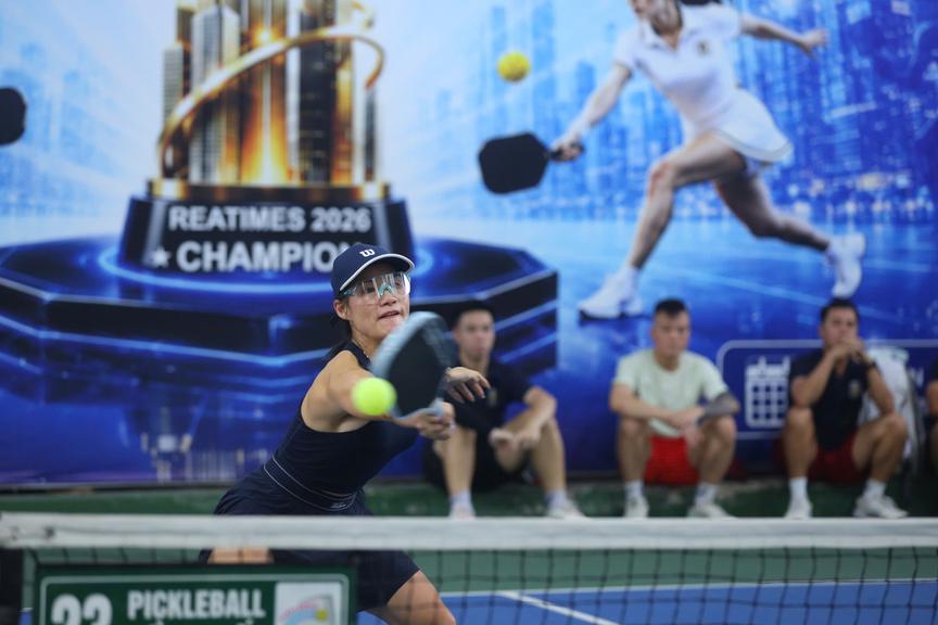 Khai mạc Giải Pickleball Báo chí và Doanh nghiệp tranh cúp Reatimes 2026 - Ảnh 23.