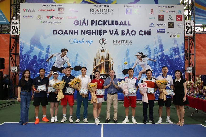 Khai mạc Giải Pickleball Báo chí và Doanh nghiệp tranh cúp Reatimes 2026 - Ảnh 15.