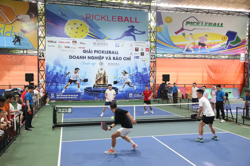 Team Miss Dantal đạt giải Nhất Giải Pickleball Báo chí và Doanh nghiệp tranh cúp Reatimes 2026 - Ảnh 10.