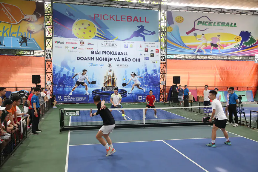 Team Miss Dantal đạt giải Nhất Giải Pickleball Báo chí và Doanh nghiệp tranh cúp Reatimes 2026 - Ảnh 11.