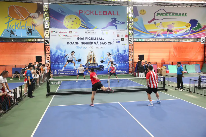 Team Miss Dantal đạt giải Nhất Giải Pickleball Báo chí và Doanh nghiệp tranh cúp Reatimes 2026 - Ảnh 14.