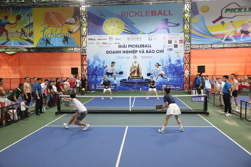 Team Miss Dantal đạt giải Nhất Giải Pickleball Báo chí và Doanh nghiệp tranh cúp Reatimes 2026 - Ảnh 17.