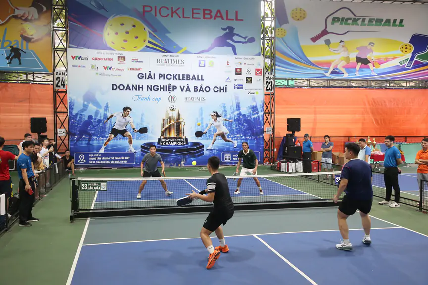 Team Miss Dantal đạt giải Nhất Giải Pickleball Báo chí và Doanh nghiệp tranh cúp Reatimes 2026 - Ảnh 9.