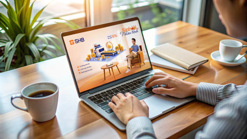 Một lần kích hoạt trên SHB SAHA, tiền tự động sinh lời nhàn tênh - Ảnh 1.