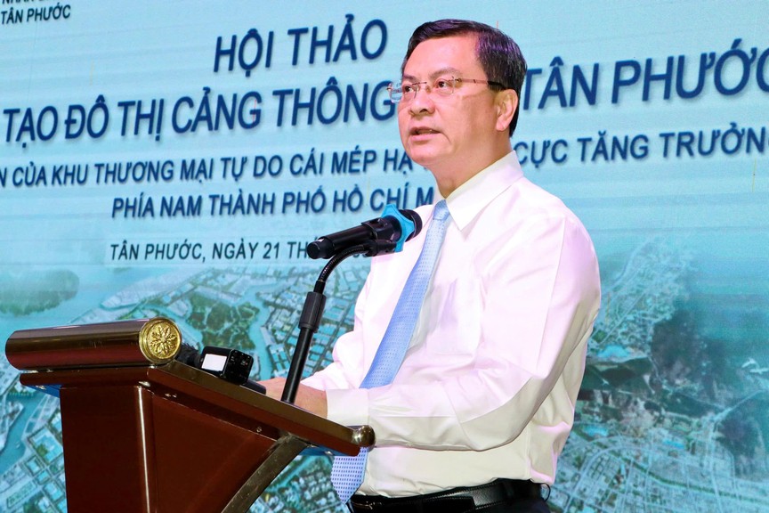 TP.HCM: Định vị Tân Phước, thành hạt nhân đô thị cảng thông minh - Ảnh 2.