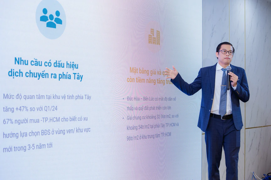 Khi dòng tìm kiếm nhà ở “đổi hướng” về phía Tây TP.HCM - Ảnh 1.
