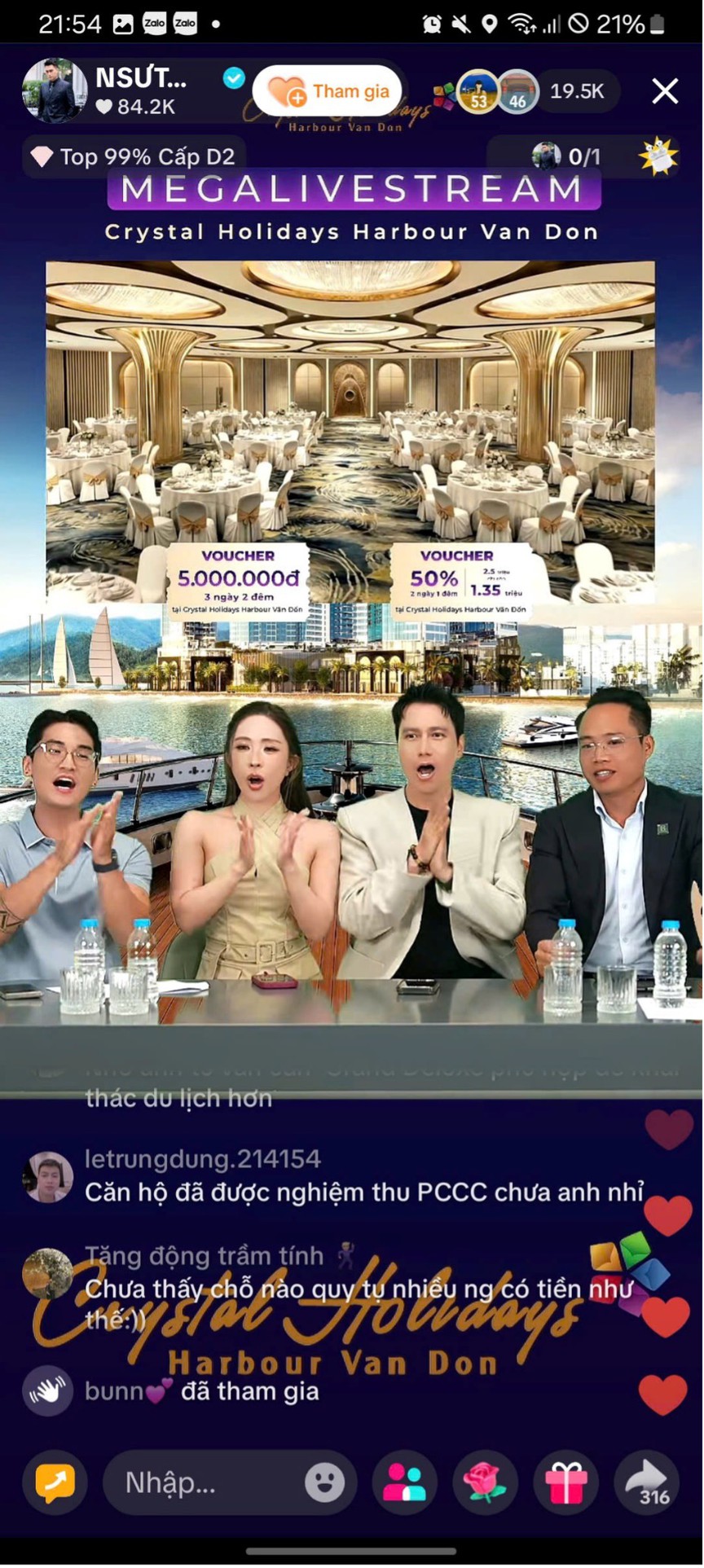 Mega livestream "Đón sóng Vân Đồn, săn tìm báu vật": Bùng nổ tương tác, hàng trăm khách hàng để lại thông tin quan tâm dự án- Ảnh 2.
