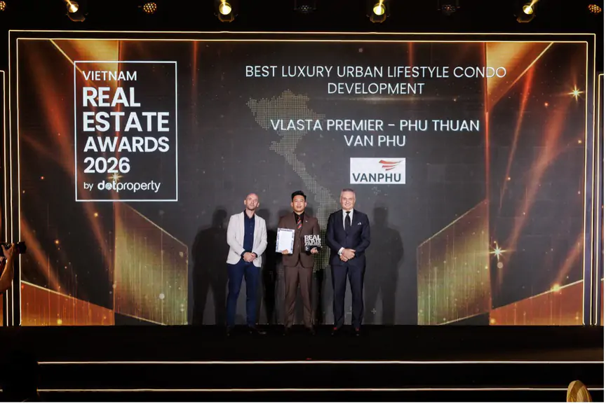 Văn Phú và Vlasta Premier - Phú Thuận được vinh danh tại Dot Property Vietnam Real Estate Awards 2026- Ảnh 2.