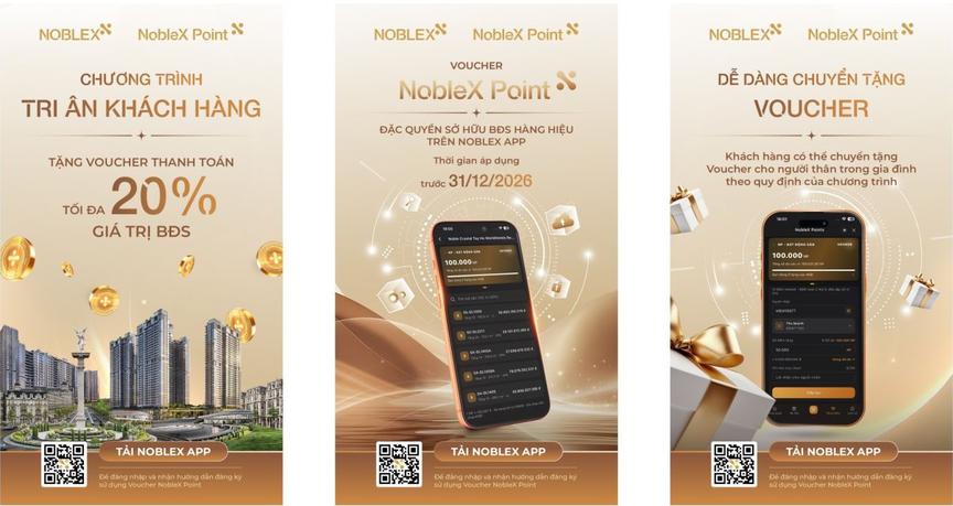 Khách hàng thân thiết của Sunshine Group bất ngờ được tặng voucher NobleX Point: Dùng thanh toán tối đa 20% khi mua thêm nhà- Ảnh 1.