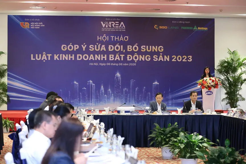 Hội thảo "Góp ý sửa đổi, bổ sung Luật Kinh doanh bất động sản 2023" - Ảnh 17.