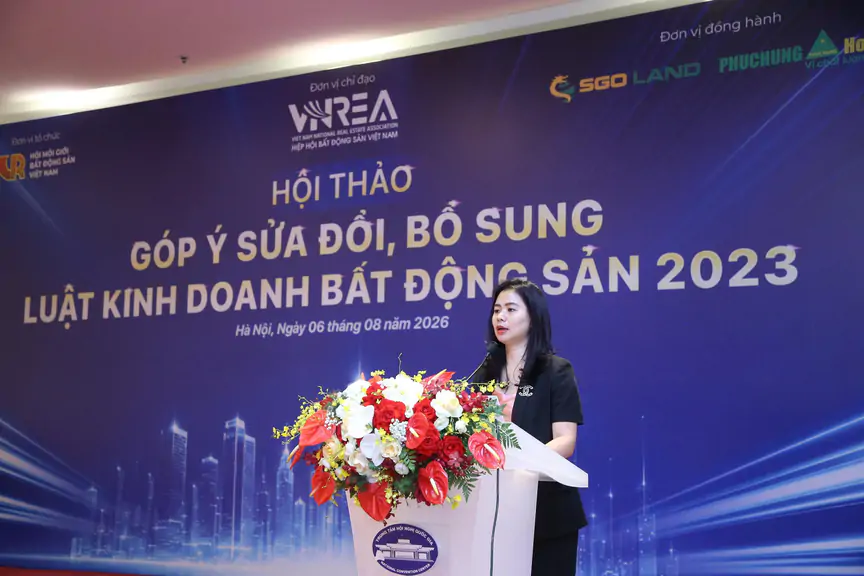 Hội thảo "Góp ý sửa đổi, bổ sung Luật Kinh doanh bất động sản 2023" - Ảnh 16.