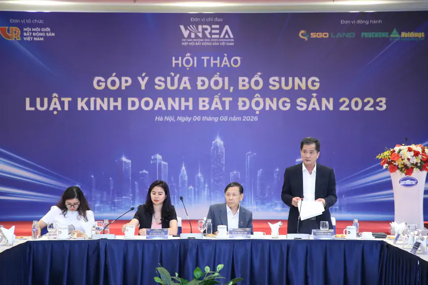 Hội thảo "Góp ý sửa đổi, bổ sung Luật Kinh doanh bất động sản 2023" - Ảnh 28.